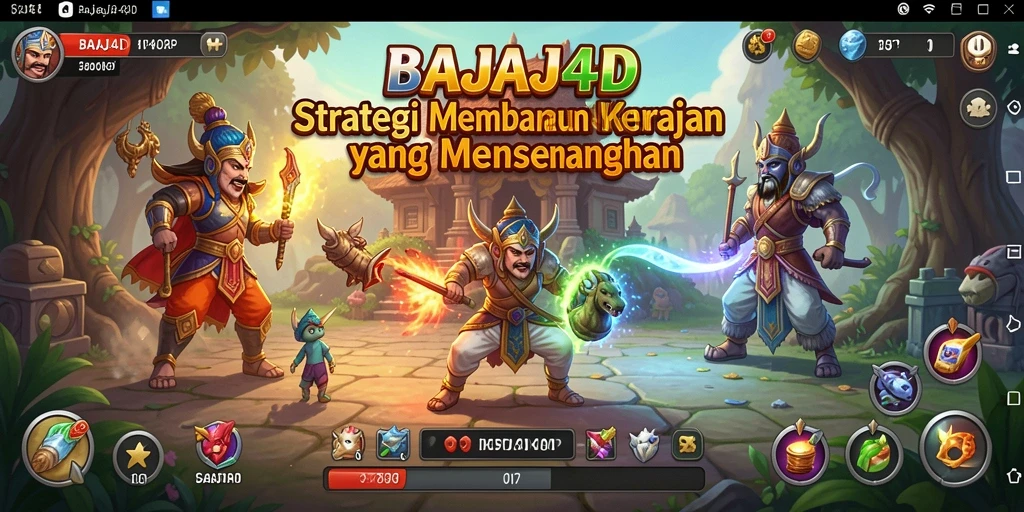 Tampilkan gameplay mendebarkan dan strategi cerdas BAJAJ4D.
