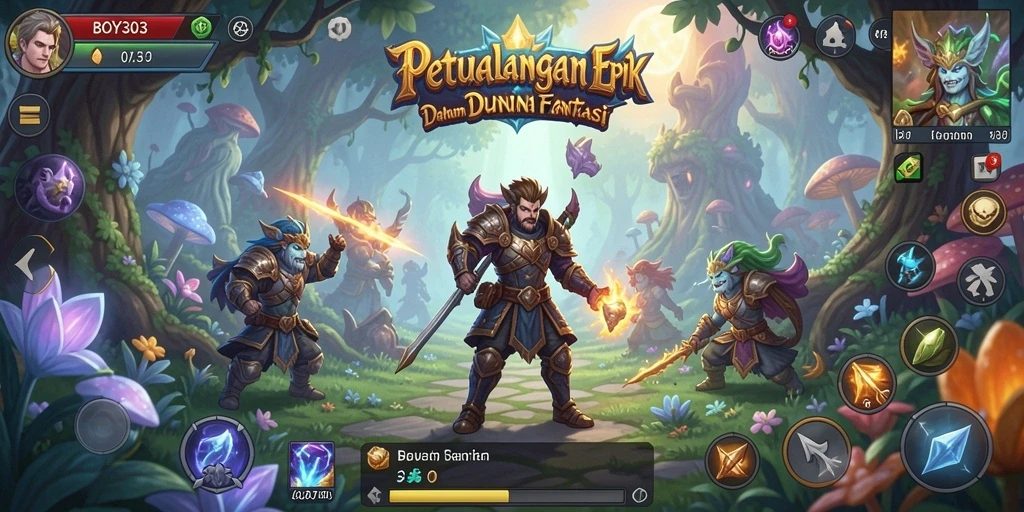 Tampilan menarik dari gameplay BOY303 yang penuh aksi.
