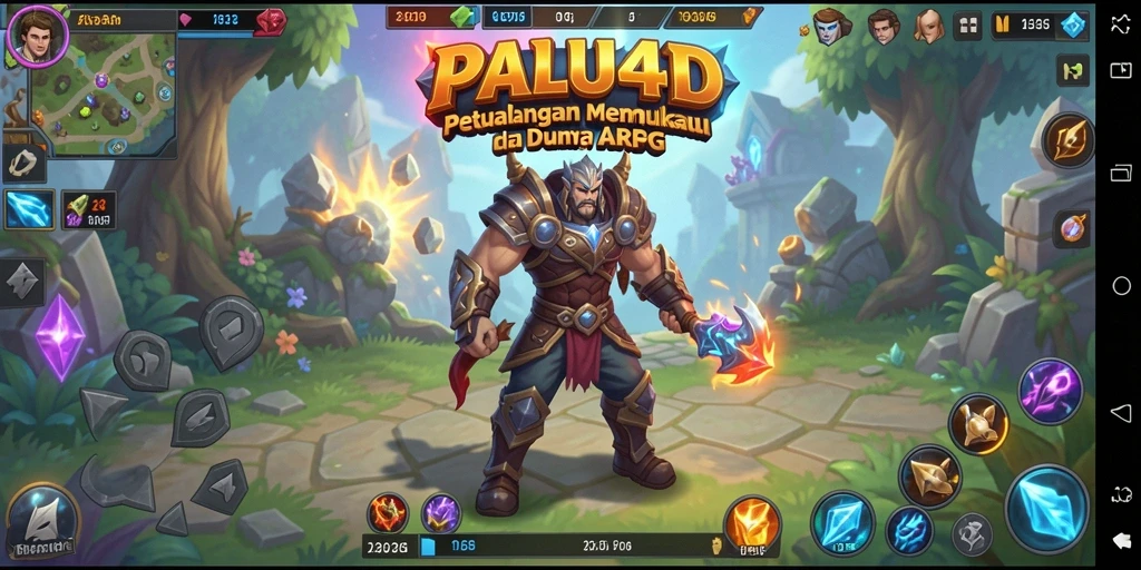 Gameplay ARPG dengan grafis menawan dan pertarungan seru di PALU4D.