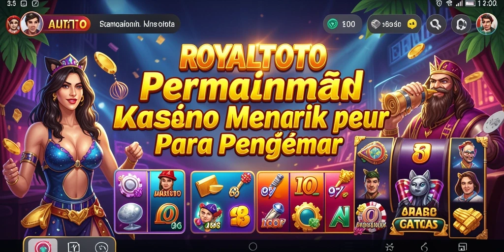 Tampilan gameplay seru dan interaktif di ROYALTOTO.