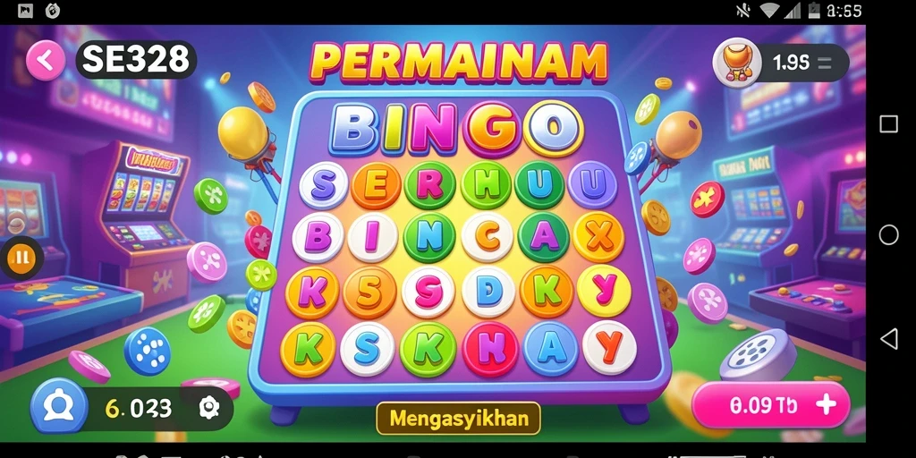 Tampilan gameplay SE328 yang penuh warna dan menarik.